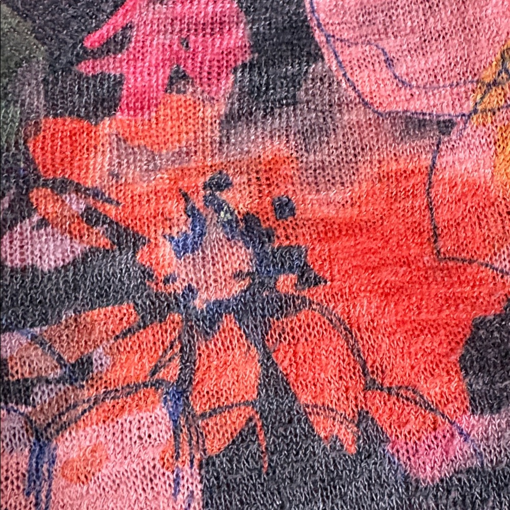 Soft surroundings floral tunic - Picture 4 of 6
